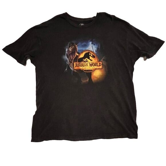 JURASSIC PARK LOGO Men's Graphic T-Shirt Size XXL Universal Studios - Picture 1 of 4